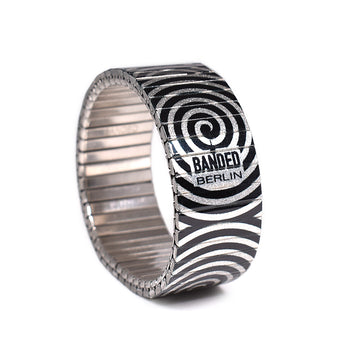 Twilight Zone Metallic 23mm by Banded-berlin bracelets - made in Germany